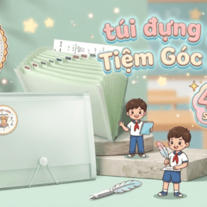TÚI ĐỰNG GIẤY TIỆM GÓC XINH 2026